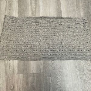 Gray Infinity Scarf